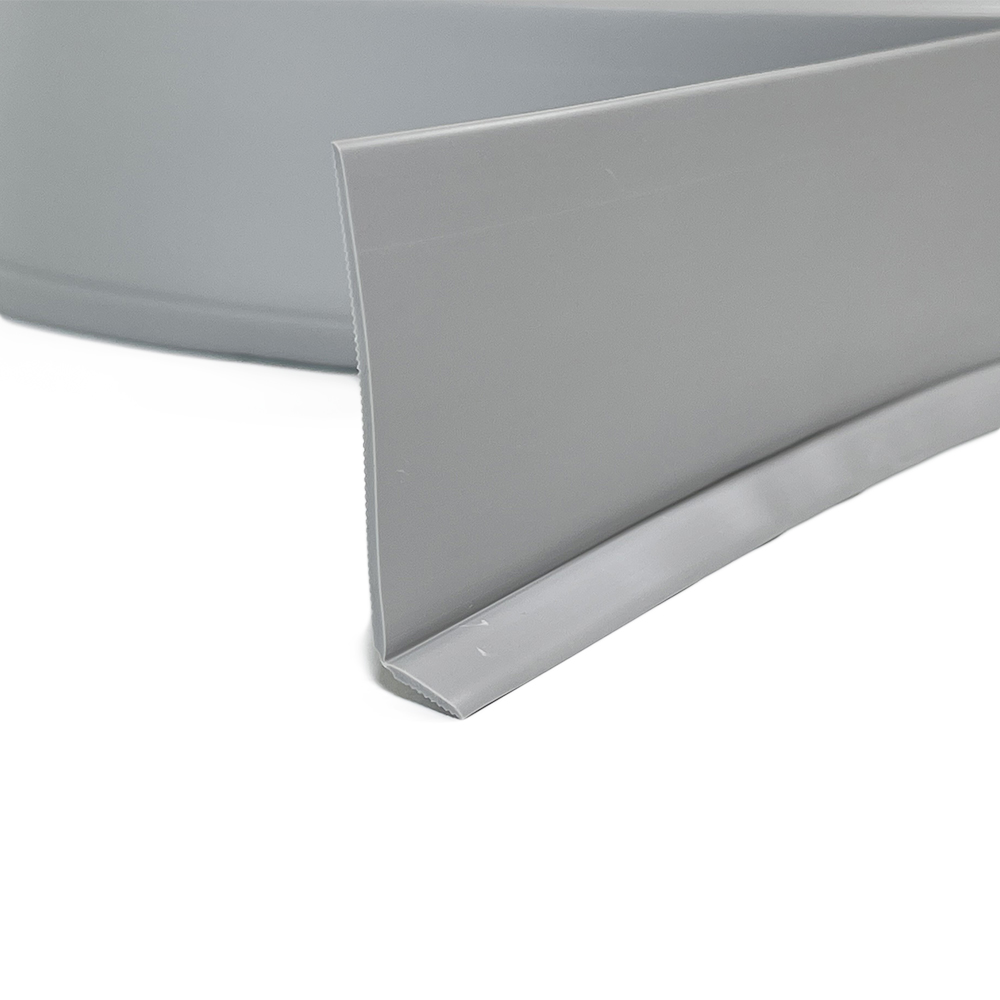 Гнучкі підлогові плінтуси PS5510 Arfen світло-сірого кольору Еластичний плінтус ПВХ для підлоги, 50 м.п.