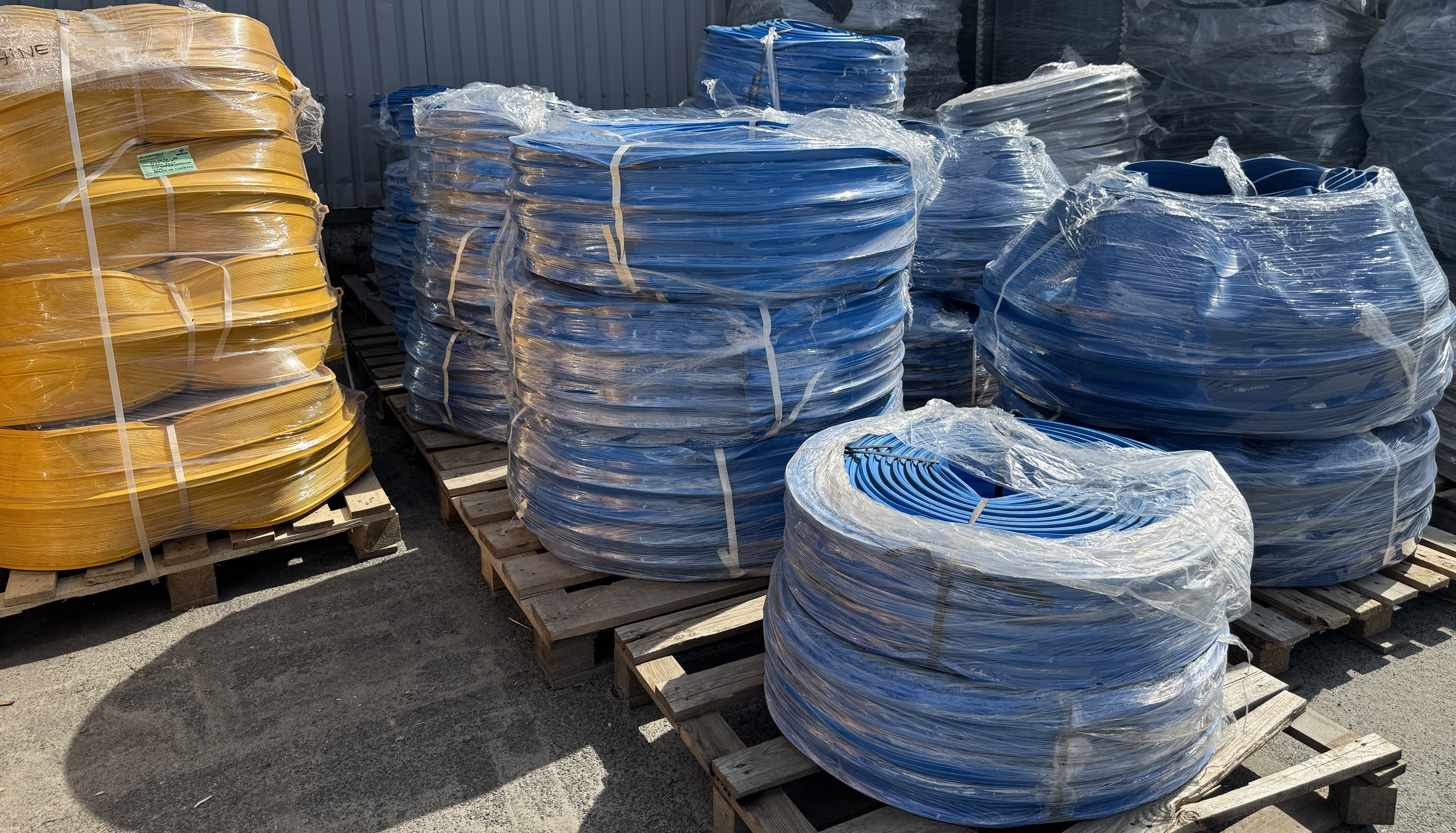 Гидроизоляционные шпонки ПВХ для рабочих и деформационных швов