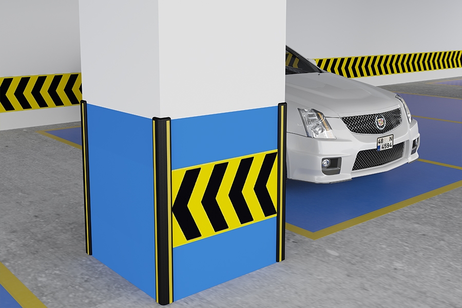 Гумові паркінгові відбійники