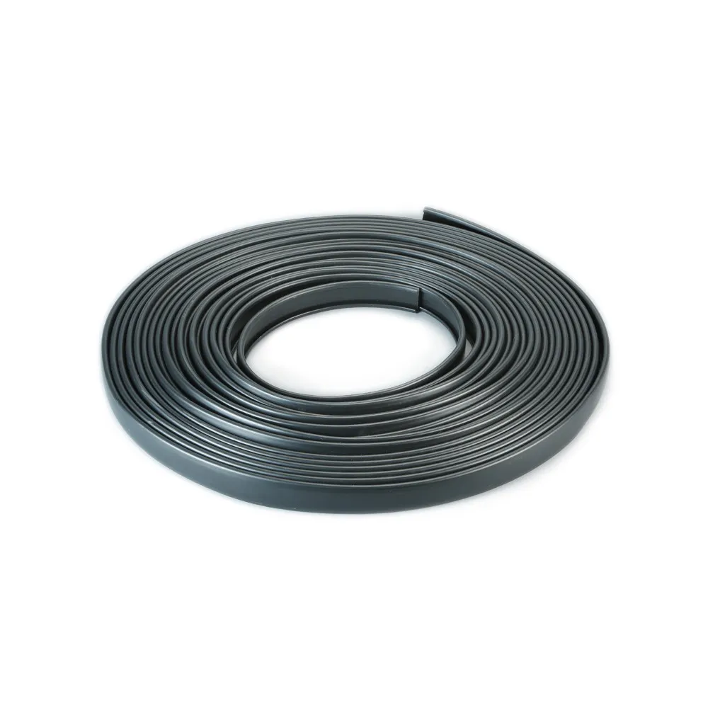 PVC handrail for handrails 50x4 mm, black, 30 m.p.