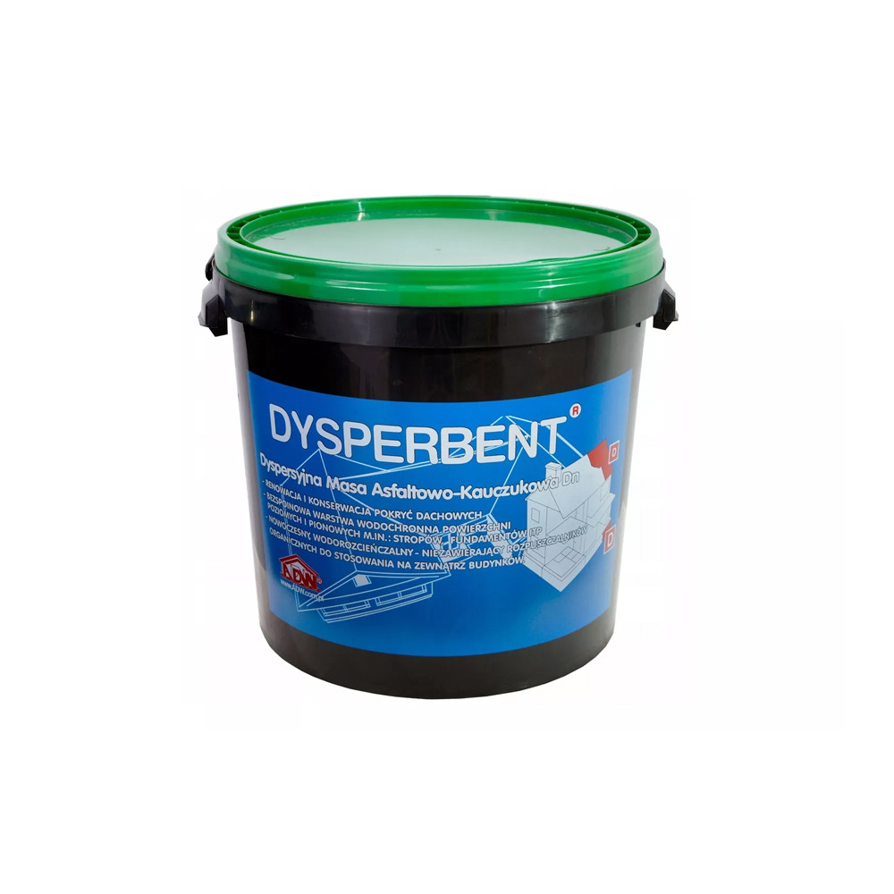 Мастика бітумно-каучукова ADW Izoplast Dysperbent, 20 кг