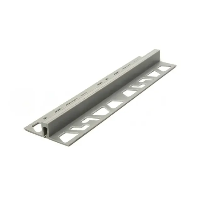 Split PVC profile DP02-12, 3 m.p. gray