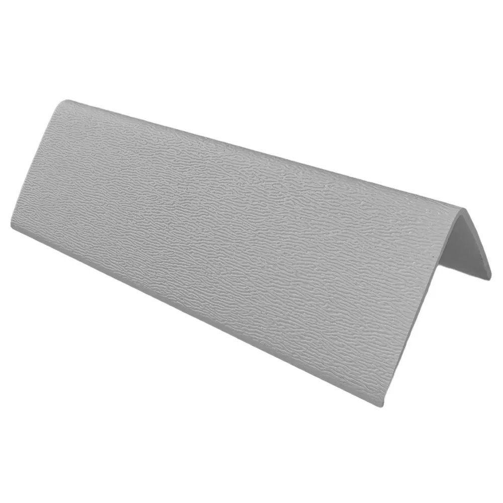 Corner bumper Arfen CG 50B vinyl for column and wall protection, gray
