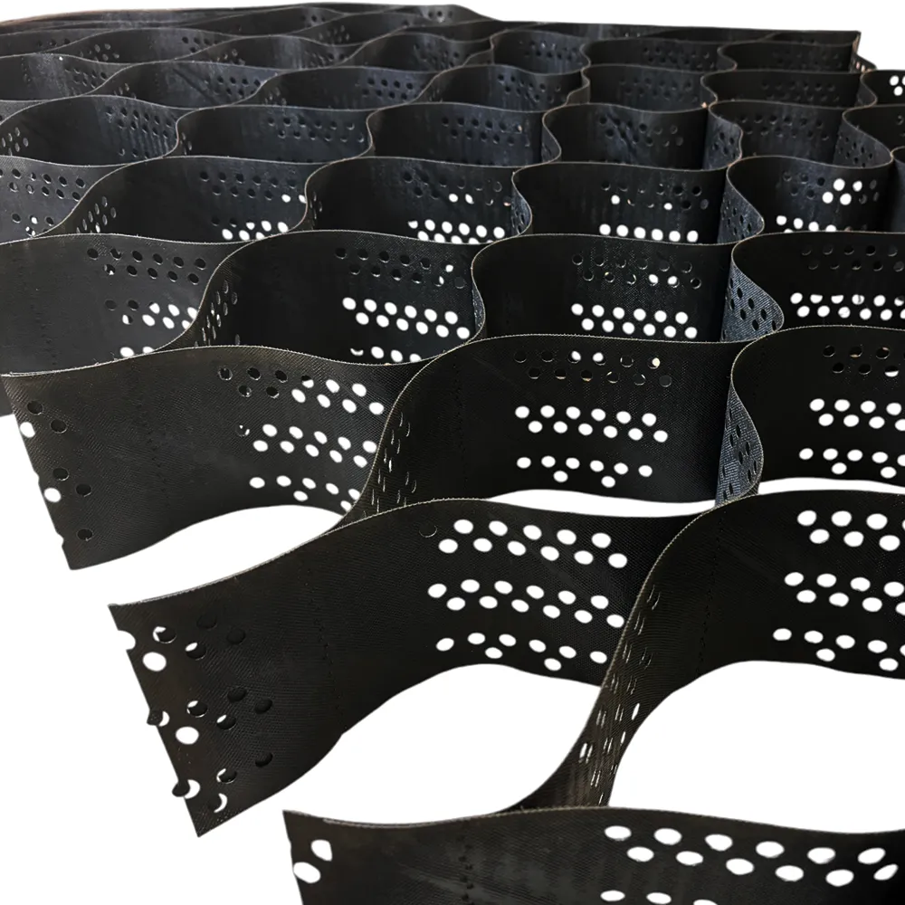 Volumetric geogrid GR 40/10, height 10 cm, cell 33x33 cm, size 2.43x8.23 m (20 sq.m.)