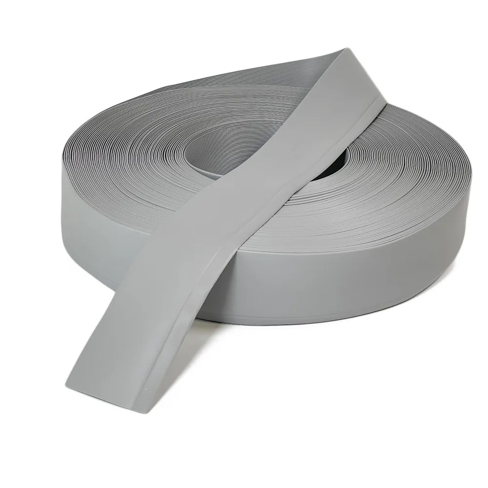 Flexible plinths Arfen PS5510 PVC for floors, 25 m.p., light gray