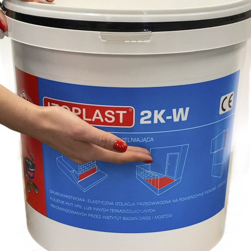 Water-based bitumen-polymer mastic Izoplast 2K-W, 28 kg