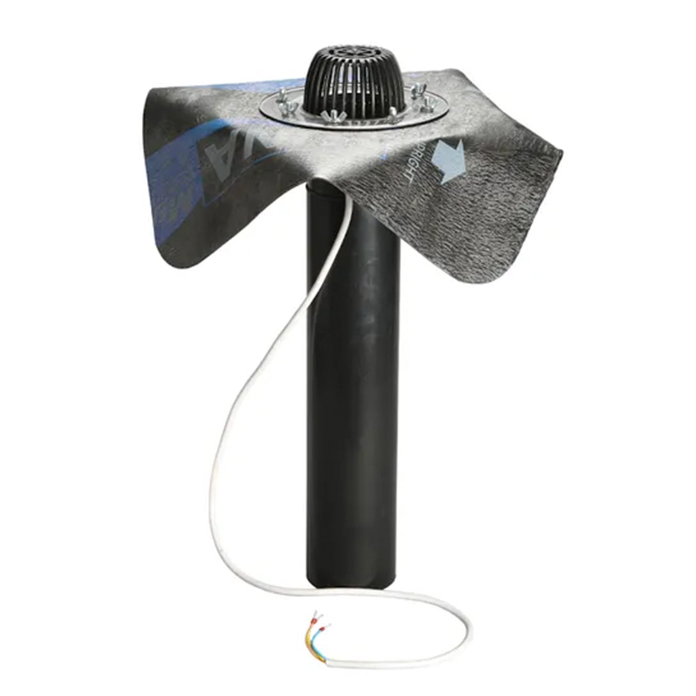 Воронка дренажная Mesateknik Ø125 мм, черная MS 1003 Mesateknik — Купить