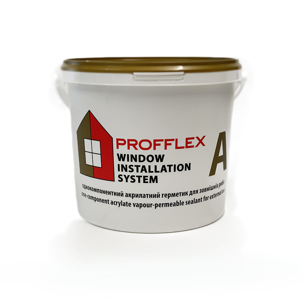 One-component acrylic sealant Tenax Profflex A for external use 7 kg White