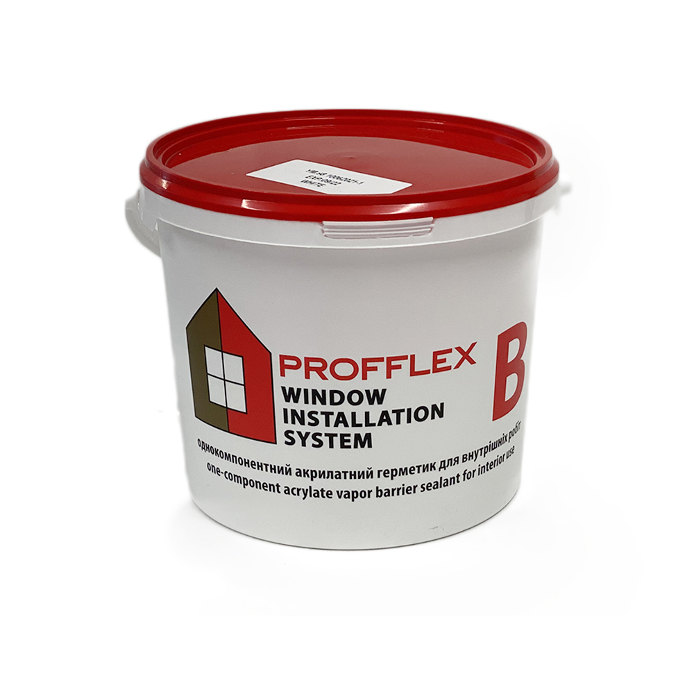 Tenax Profflex B single-component acrylic sealant for internal use 7 kg White