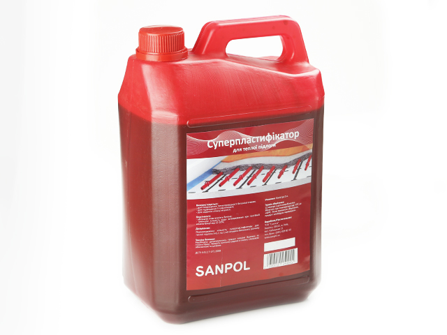 SANPOL superplasticizer for the manufacture of concrete products and structures