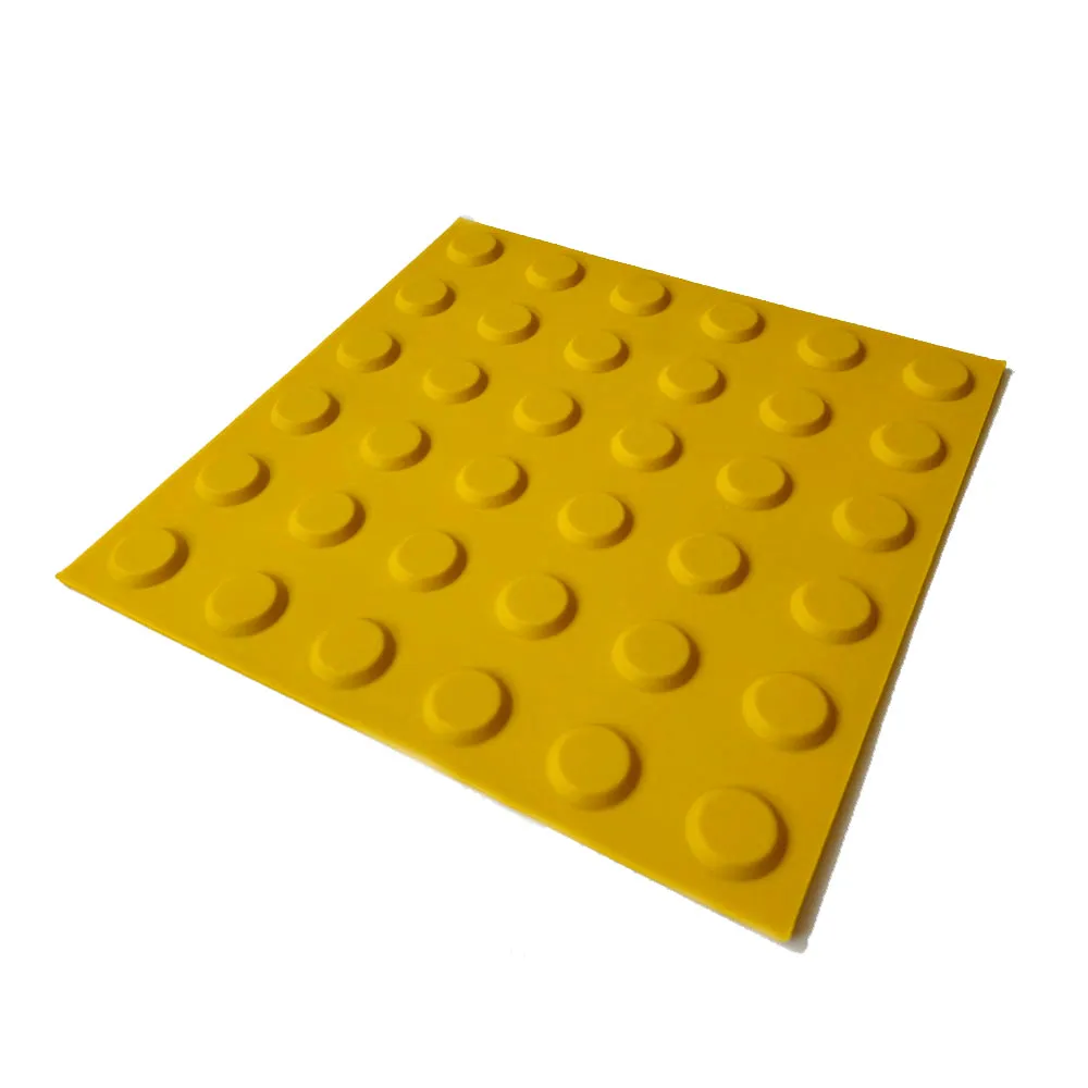 Tactile tile (stop) STOP, elastic 30x30