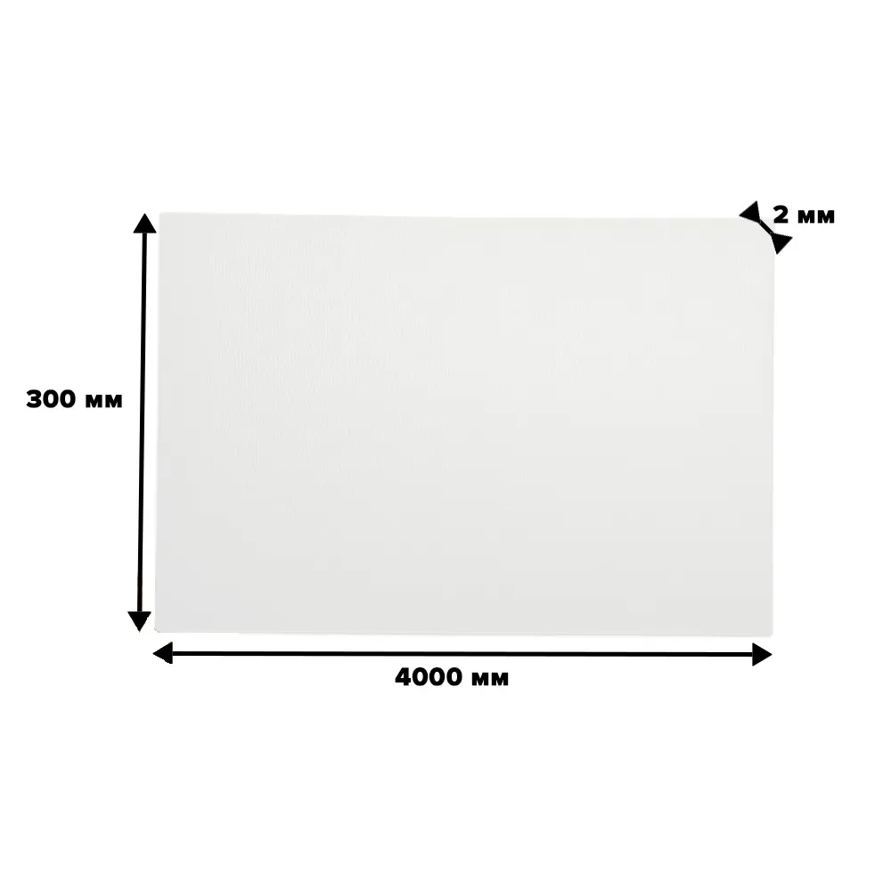 Vinyl protection for walls Arfen WG 304 mm wide, 4 m.p. long, white